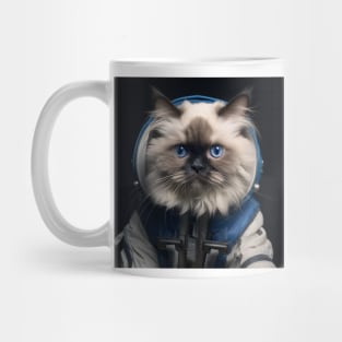 Astronaut Cat in Space - Ragdoll Mug